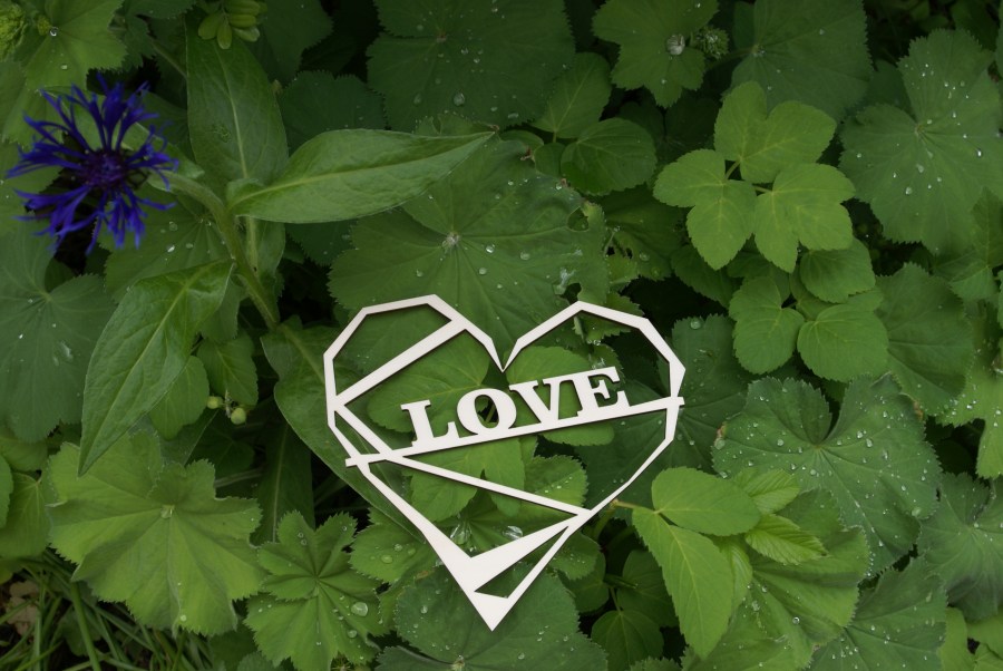 Lasercutting Herz Love